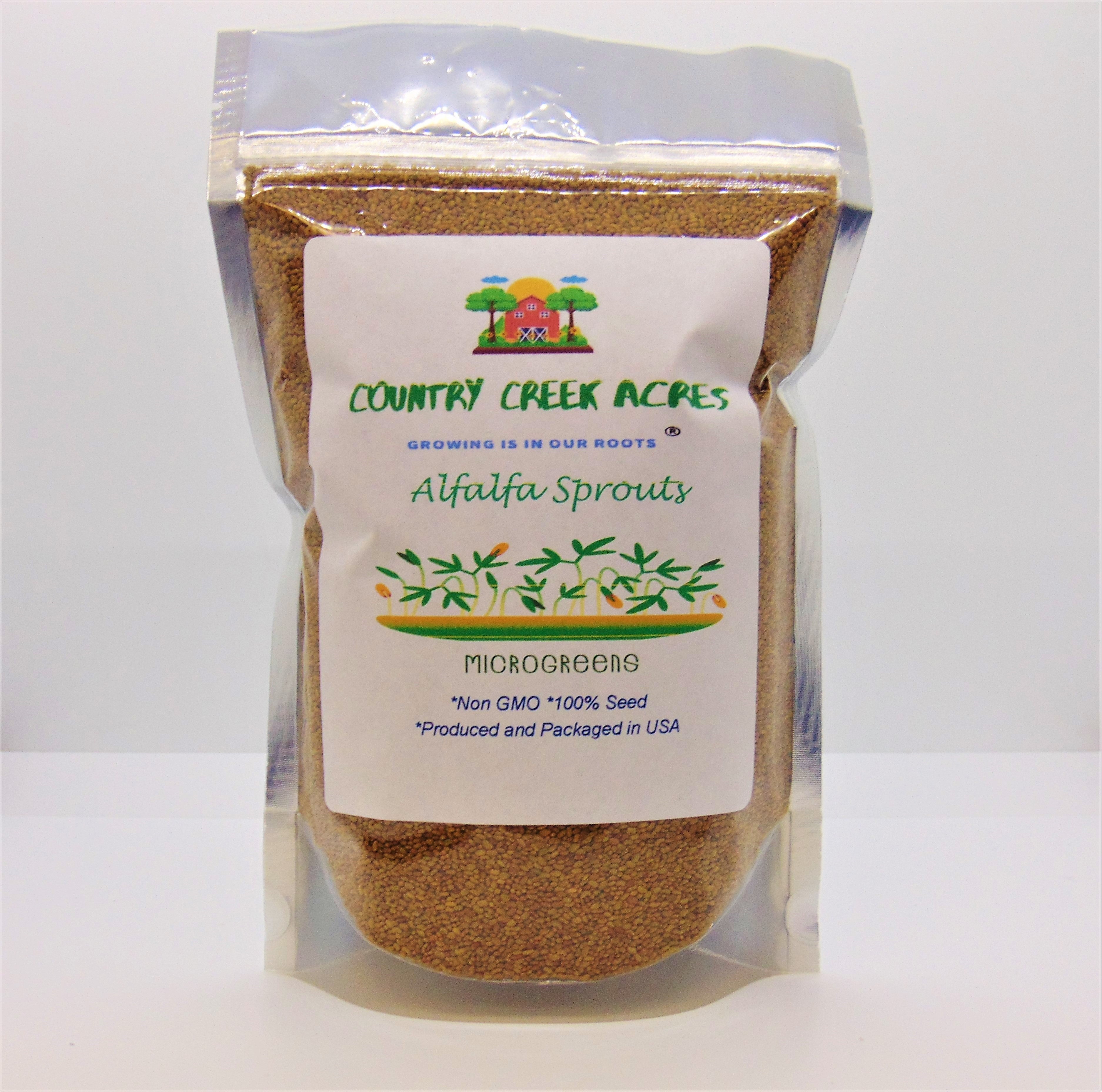 alfalfa plant seeds Alfalfa Seeds, Non-GMO Seed For Sprouting Microgreens