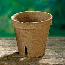 jiffy biodegradable plant pots JIFFY POT, SINGLE ROUND, 3" X 3" POTS,, BIODEGRADABLE – Country Creek LLC