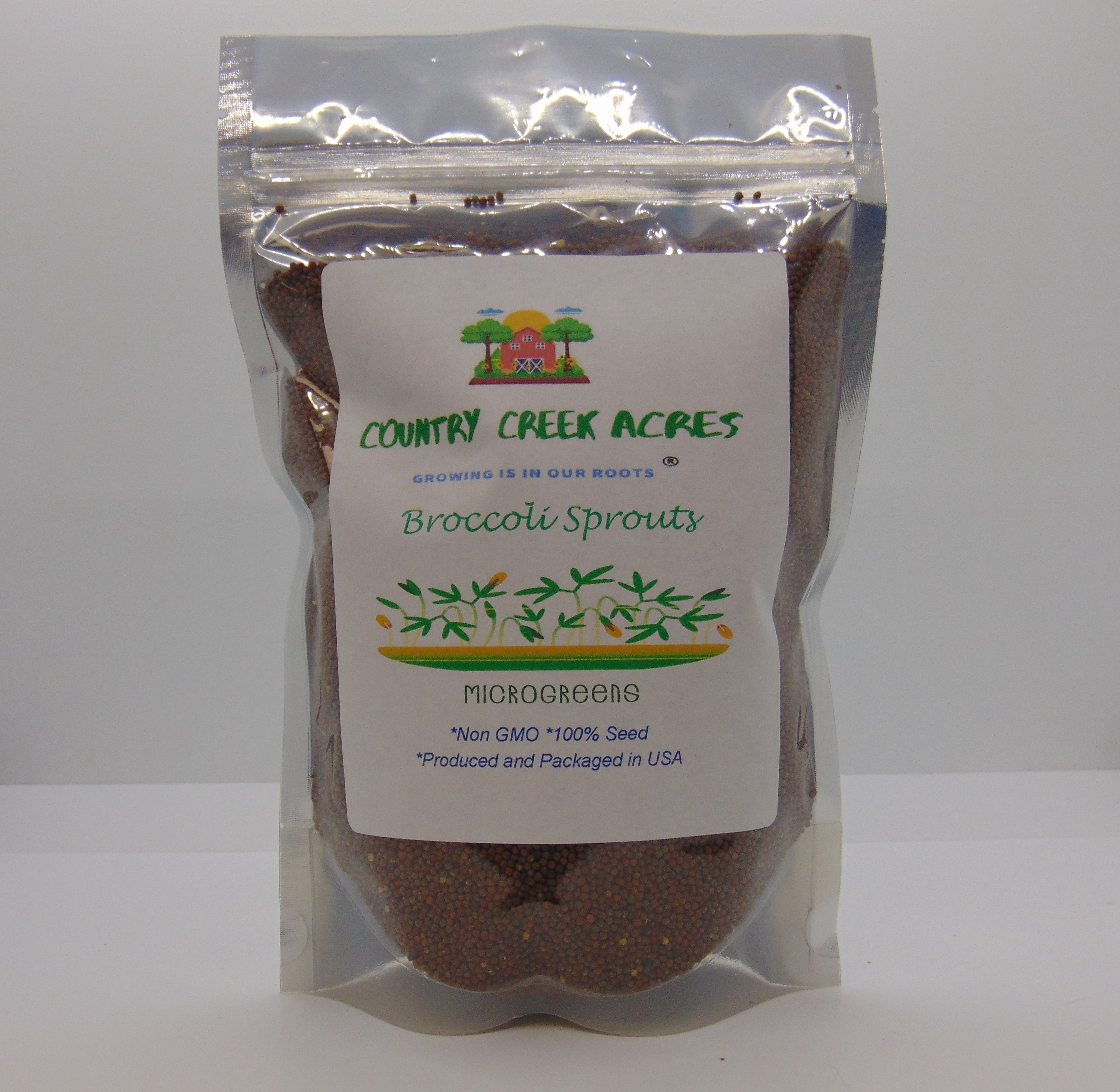 thumbnail image 2 of HSC Heirloom Broccoli Seeds – NON-GMO, Open-Pollinated, USA Garden Seeds 2 of 3