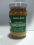 Prepared Horseradish, Kelly Pride, Made from 100 percent fresh grated horseradish roots - Country Creek LLC