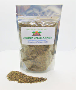 Herbes de Provence Seasoning -An Aromatic Mixture of Dried Provençal Herbs and Spices Most commonly Used in French Cuisine. - Country Creek LLC