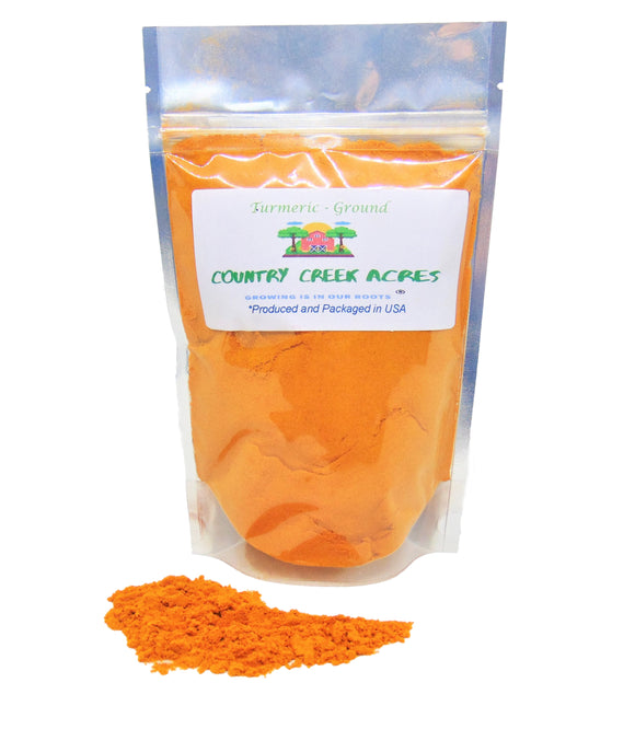 Turmeric Seasoning - Mildly Spicy, Warm with Floral Aromas. - Country Creek LLC