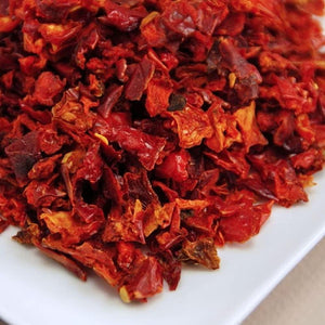 Dried and Chopped Red Bell Pepper - Perfect combo for soup, stew, sauce, stuffing, ramen, pasta, casserole and more. - Country Creek LLC - Country Creek LLC