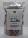 Garbanzo Bean Seed, Microgreen, Sprouting, Organic Seed, NON GMO - Country Creek LLC Brand - High Sprout Germination- Edible Seeds, Gardening, Hydroponics, Growing Salad Sprouts - Country Creek LLC